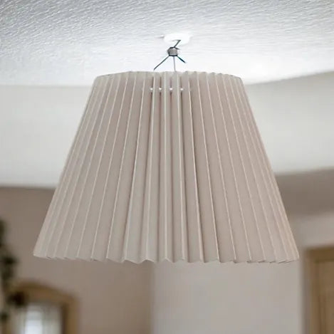 Taupe Accordion Shade