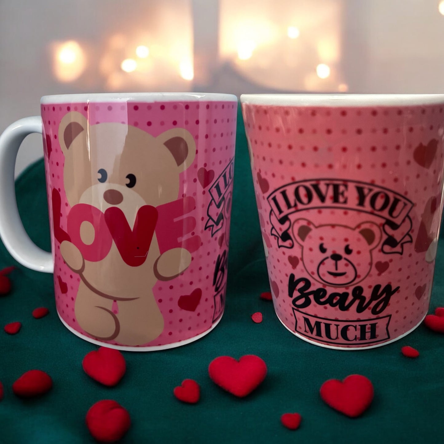 Bear Love dual image Valentines Day  Mug